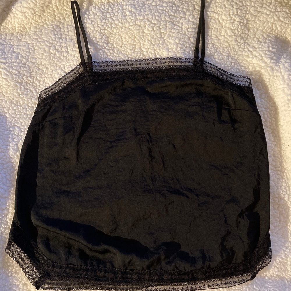 Abercrombie & Fitch Square Neck Lace Cami